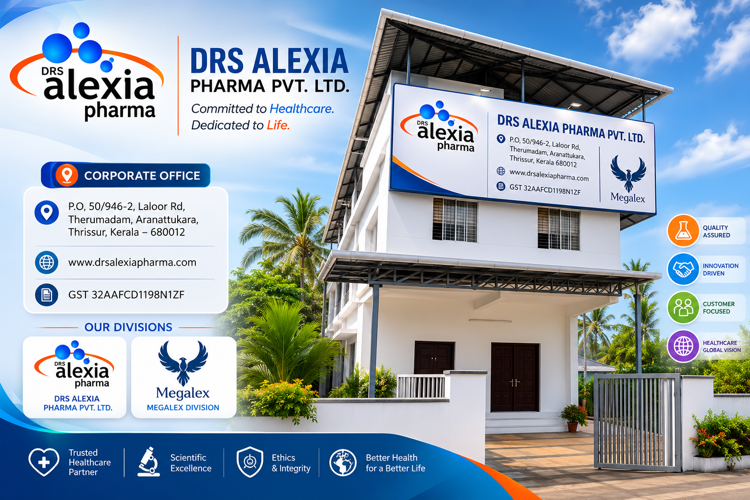 DRS Alexia Pharma corporate office